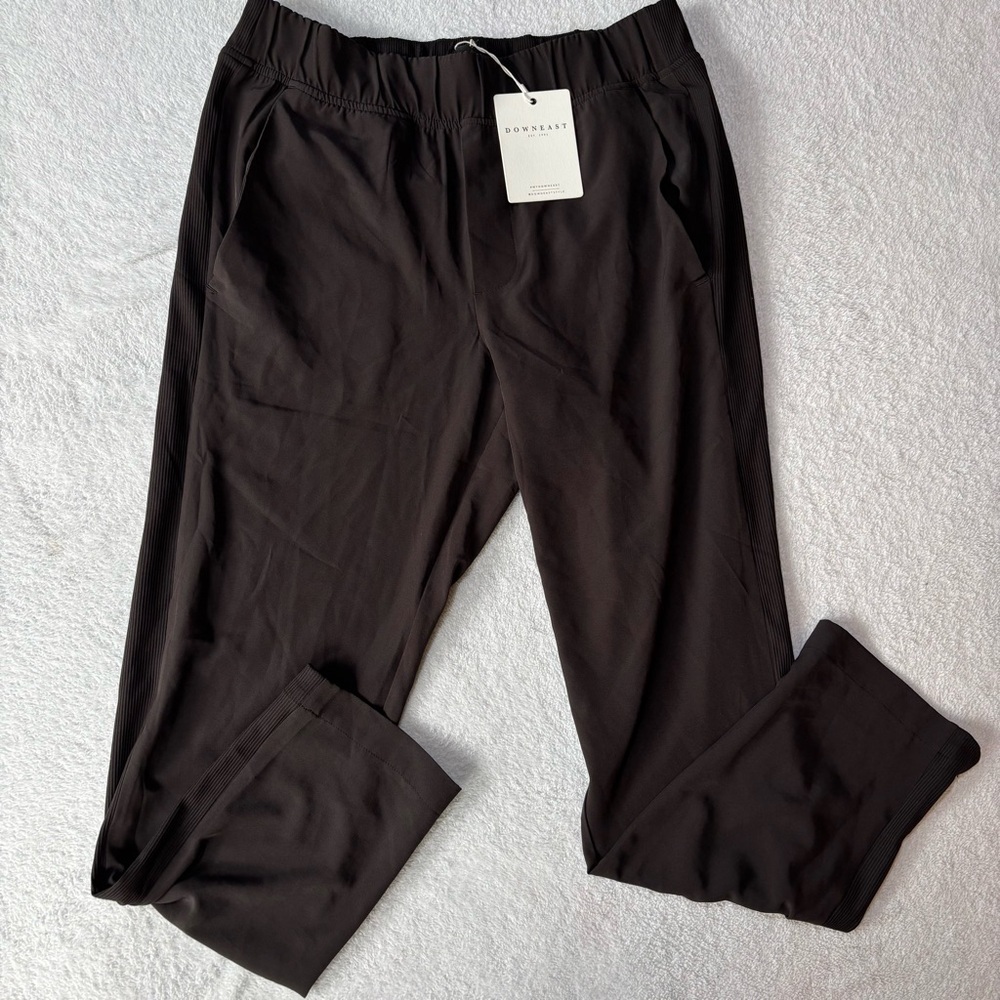 Women’s DownEast Cali Ankle Pant‎ Black Size Medium New With Tags